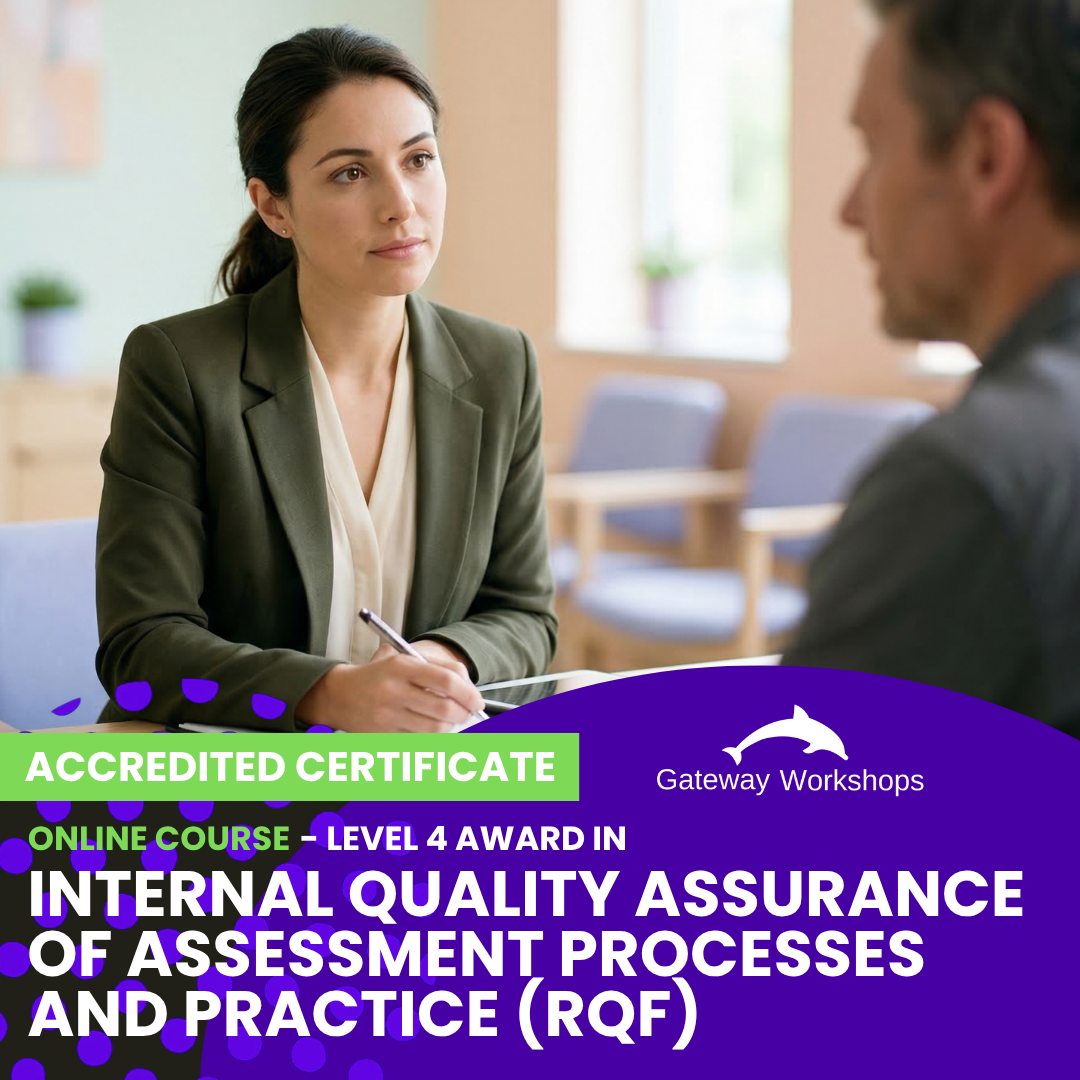 Level 4 Award in the Internal Quality Assurance of Assessment Processes and Practice (RQF) - Online Course
