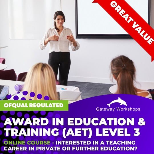 Award in Education and Training (AET) Level 3 - Ofqual Regulated - Online Course