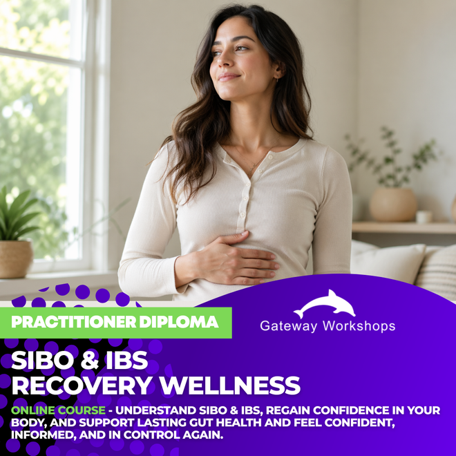 SIBO & IBS Recovery Wellness Plan, Online Practitioner Comprehensive Diploma Course 