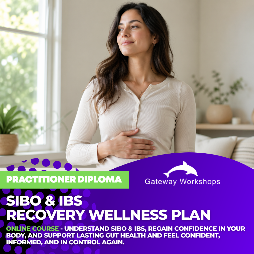 SIBO & IBS Recovery Wellness Plan, Online Practitioner Comprehensive Diploma Course 